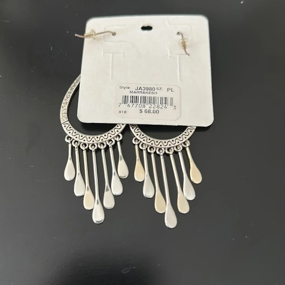 Brighton NWT MARRAKESH French Wire Oasis Earrings, NWT + bag - Picture 3 of 6